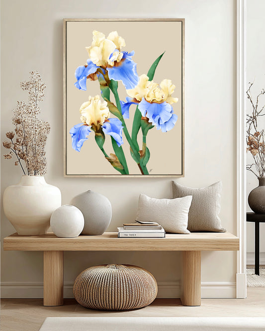 ETHEREAL BLOOMING CANVAS