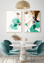 Lade das Bild in den Galerie-Viewer, D&amp;G OCEAN BLUE JEWELRY CUT I.
