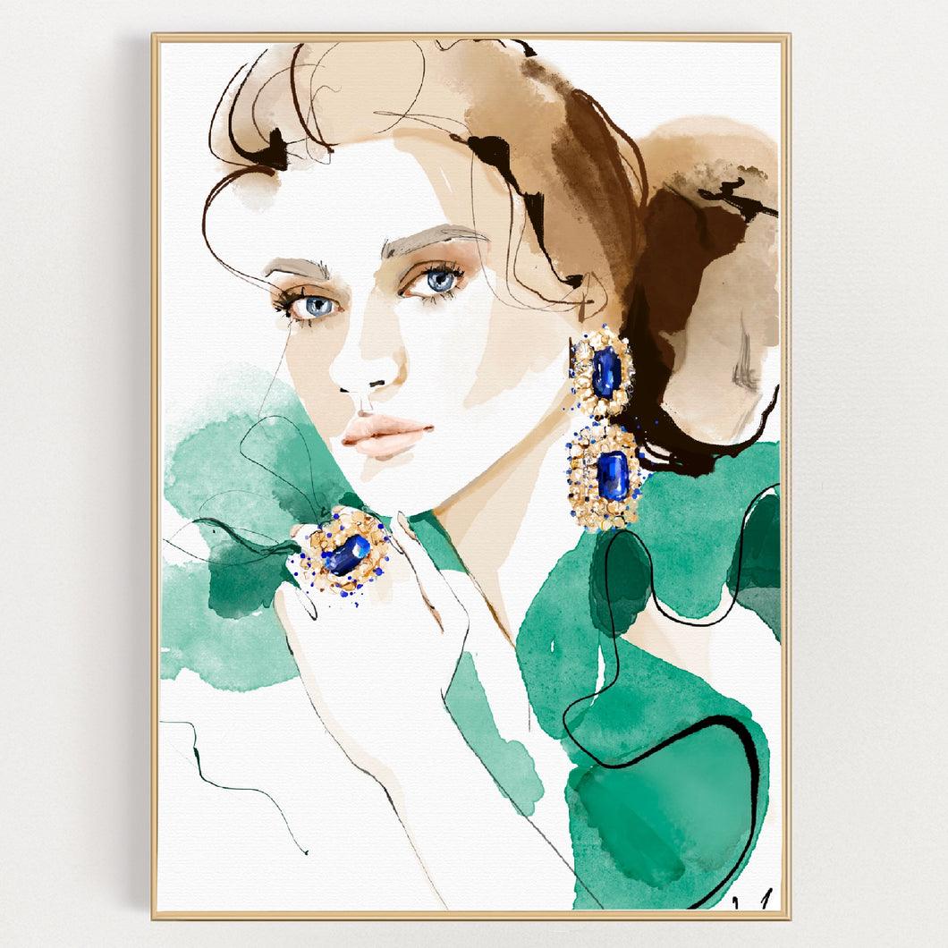 D&G OCEAN BLUE JEWELRY