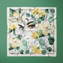 Načíst obrázek do prohlížeče Galerie, HEDVÁBNÝ ŠÁTEK - FLOWERS &amp; FEMINITY
