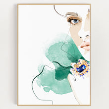 Lade das Bild in den Galerie-Viewer, D&amp;G OCEAN BLUE JEWELRY CUT I.
