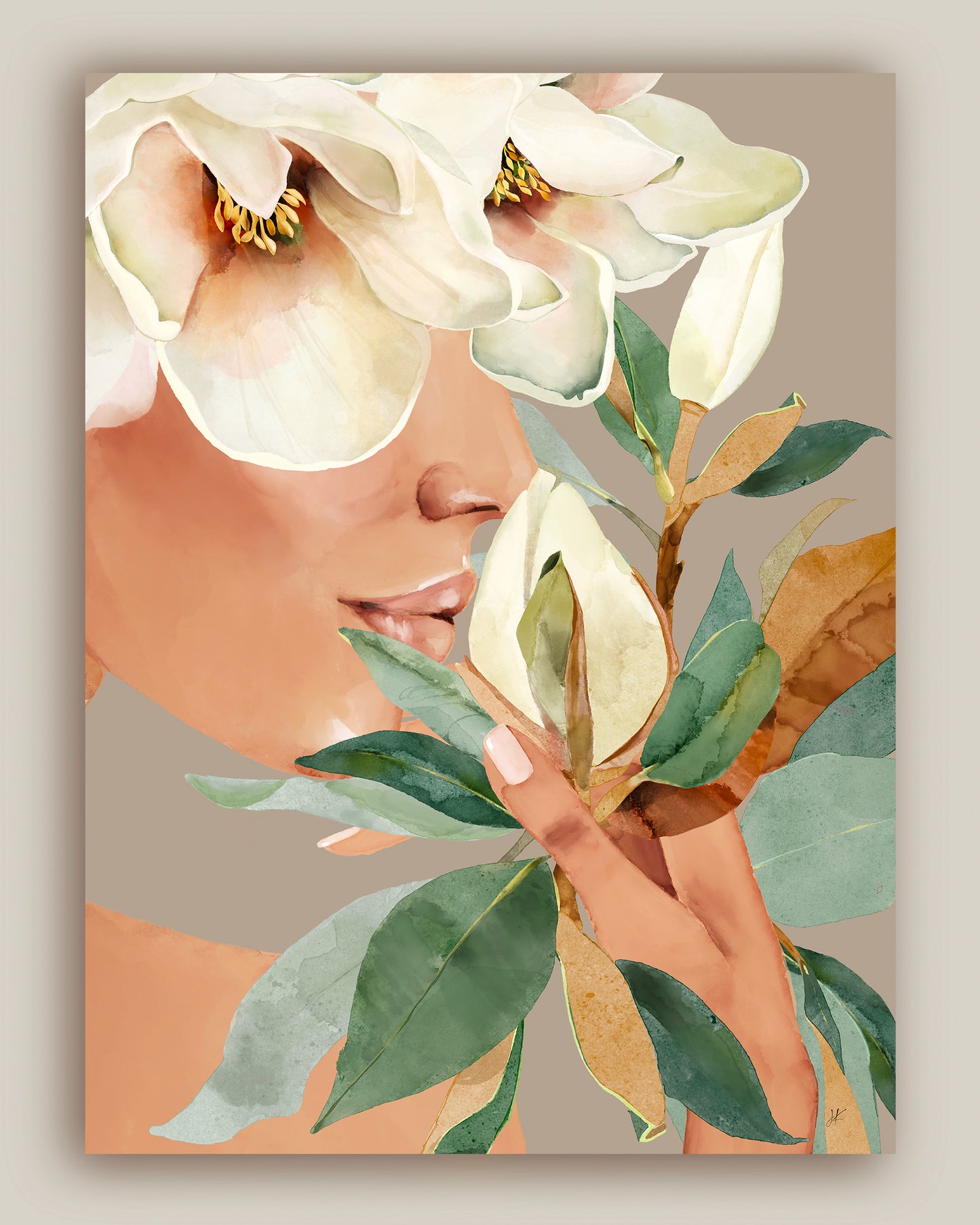 LOST IN MAGNOLIA CANVAS
