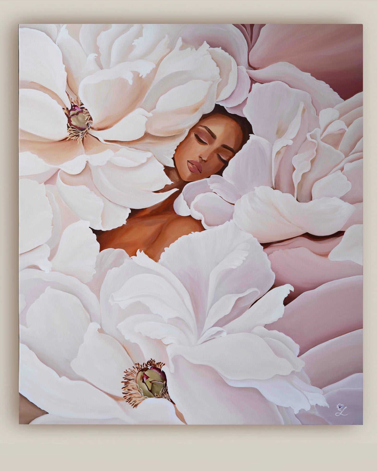 Where She Blooms Canvas Print – tisk na uměleckém plátně