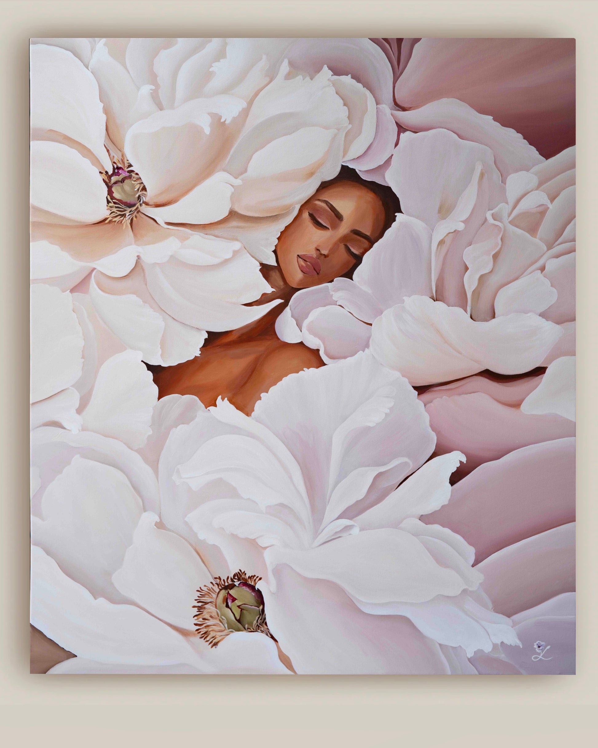 Where She Blooms Canvas Print – tisk na uměleckém plátně